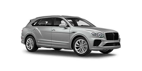 Bentley Ho Chi Minh Bentley Bentayga EWB front side angled view in Moonbeam coloured exterior. 
